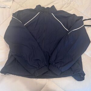 Lululemon Athletica license to train jacket navy size 2